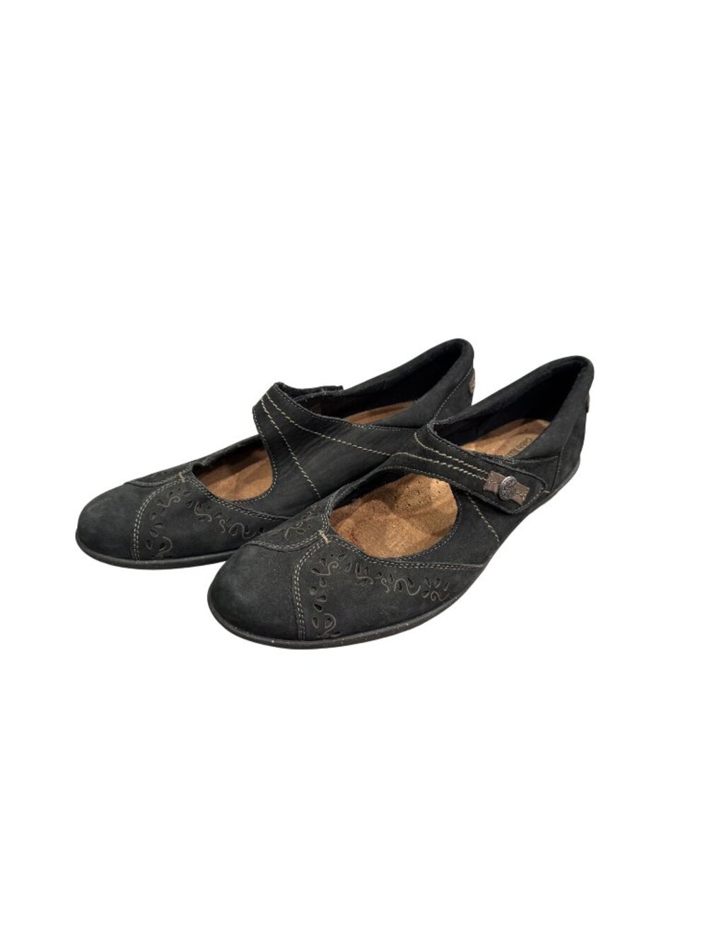 Rockport Cobb Hill Women's Leather Nadia Mary Janes Black CCR02BK US 10M
